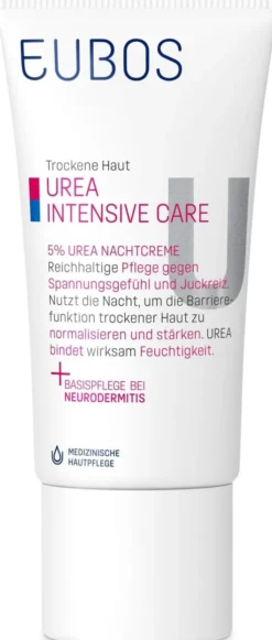 Eubos Trockene Haut 5 % Urea 50 ml Nachtcreme