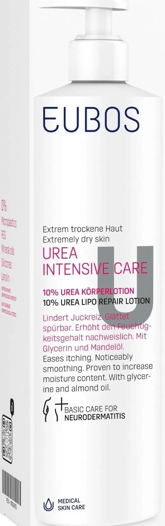 Eubos Urea Intensive Care 10% Körperlotion Dosierspender 400 ml