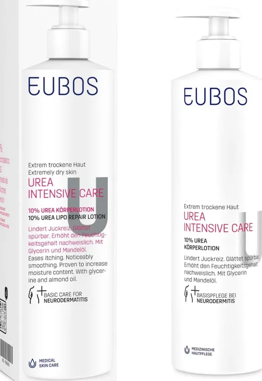 Eubos Urea Intensive Care 10% Körperlotion Dosierspender 400 ml