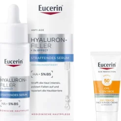 Eucerin Anti-Age Hyaluron-Filler straffendes Serum 30 ml + gratis Eucerin Sun Gel-Creme Oil Control 20 ml