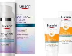 Eucerin Anti-Age Hyaluron-Filler Epigenetic Nachtcreme 50 ml + gratis Eucerin Sun Oil Control Gel-Creme 20 ml