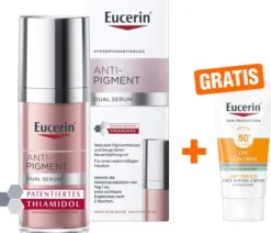 Eucerin Anti-Pigment Dual Serum 30 ml Creme + gratis Sun Gel-Creme Oil Control 20 ml