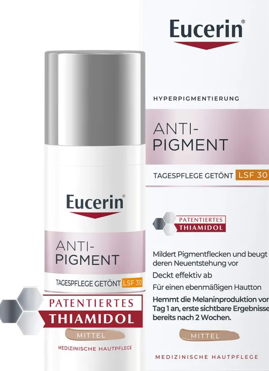 Eucerin Anti-Pigment Tagespflege Getönt mittel 50 ml Creme