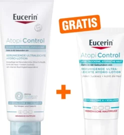 Eucerin AtopiControl Hydro-Lotion 400 ml + gratis AtopiControl Hydro-Lotion 20 ml