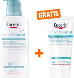 Eucerin AtopiControl Lotion 400ml + gratis AtopiControl Hydro-Lotion 20 ml