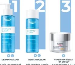 Eucerin Dermatoclean Hyaluron klärendes Gesichtswasser 200 ml