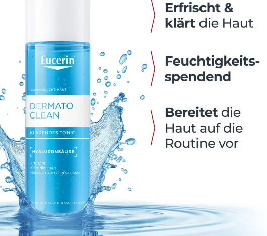 Eucerin Dermatoclean Hyaluron klärendes Gesichtswasser 200 ml