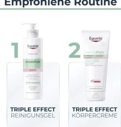 Eucerin DermoPure Triple Effect Körpercreme 200 ml