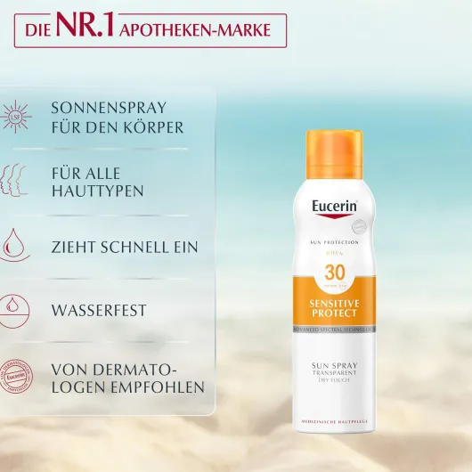Eucerin Dry Touch Sun Spray LSF30 200 ml Spray