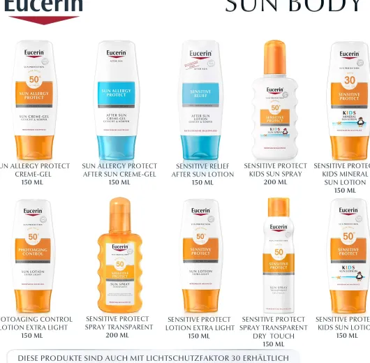 Eucerin Dry Touch Sun Spray LSF30 200 ml Spray