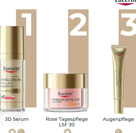 Eucerin Hyaluron Filler + Elasticity Rosé LSF 30 50 ml Creme