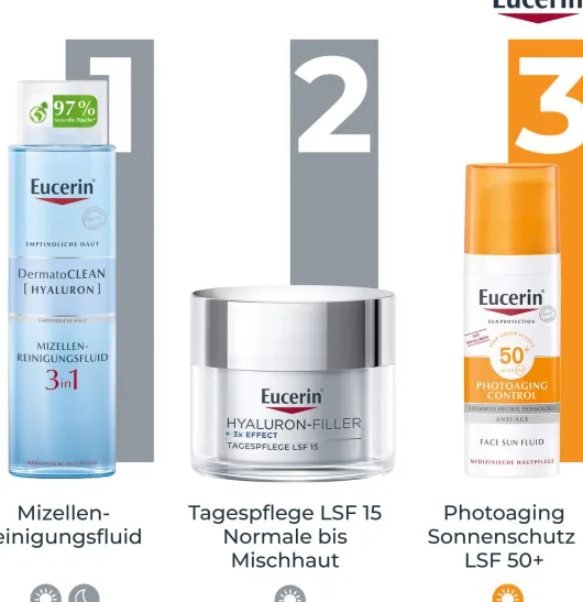 Eucerin Hyaluron Filler Tagespflege Normale und Mischhaut 50 ml