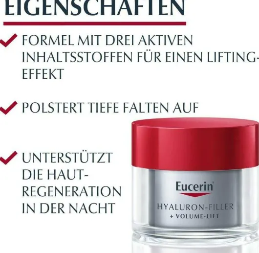 Eucerin Hyaluron Filler + Volume Lift Nachtpflege 50 ml