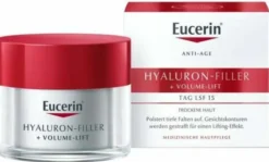 Eucerin Hyaluron Filler + Volume Lift Tagespflege Trockene Haut...