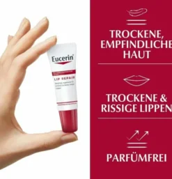 Eucerin pH5 Lip Repair Creme 10 g Creme