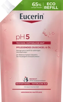 Eucerin pH5 Pflegendes Duschgel & Öl Nachfüllbeutel 400 ml