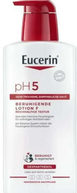 Eucerin pH5 Reichhaltige Textur Lotion F mit Pumpe 400 ml
