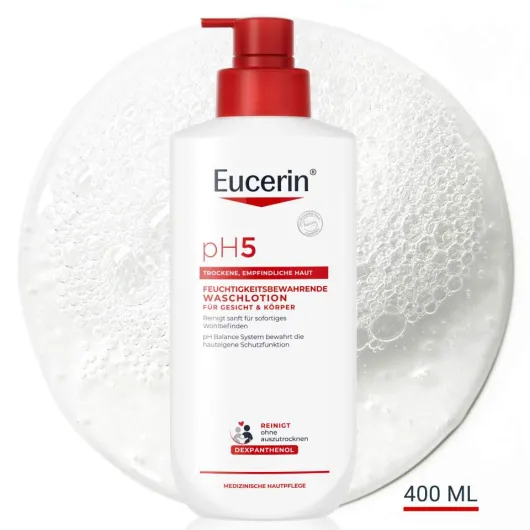 Eucerin pH5 Waschlotion 400 ml mit Pumpe