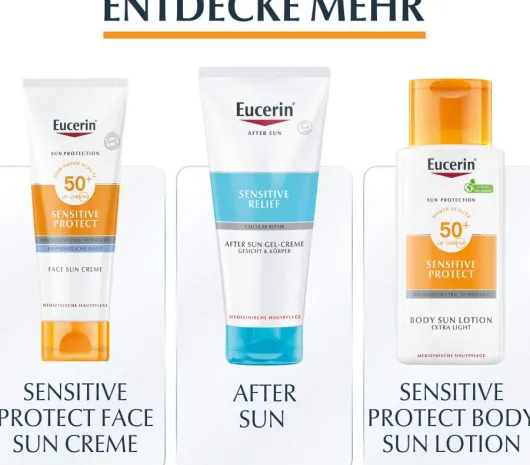 Eucerin Sensitive Protect Sun Extra Leicht LSF 30 150 ml Lotion