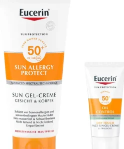 Eucerin Sun Allergy Protect Sun Gel-Creme LSF 50+ 200 ml + gratis Eucerin Sun-Gel Creme Oil Control 20 ml
