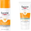 Eucerin Sun Fluid PhotoAging LSF 50 50 ml + gratis Sun Gel-Creme Oil Control 20 ml