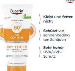 Eucerin Sun Oil Control Body Dry Touch LSF 50+ 200 ml