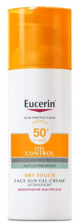 Eucerin Sun Oil Control Face LSF 50+ 50 ml Gel-Creme