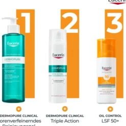 Eucerin Sun Oil Control Face LSF 50+ 50 ml Gel-Creme