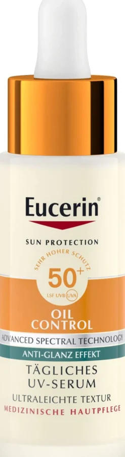 Eucerin Sun Oil Control Face Tägliches UV-Serum LSF 50+ 30 ml