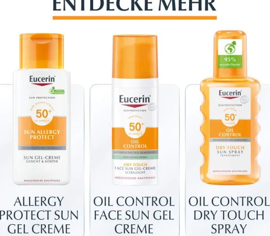Eucerin Sun Oil Control Transparent LSF 50+ 200 ml Spray