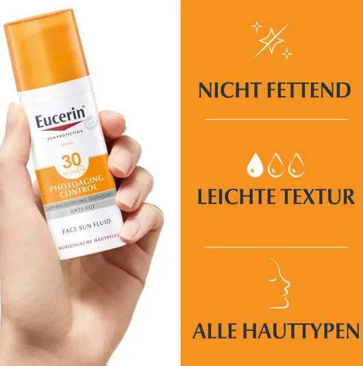 Eucerin Sun PhotoAging LSF 30 50 ml Fluid