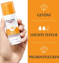 Eucerin Sun Pigment Control Face Fluid Getönt (Mittel) LSF 50+ 50 ml