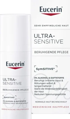 Eucerin UltraSensitive beruhigende Pflege normale bis Mischhaut 50 ml