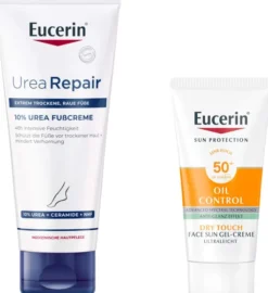 Eucerin UreaRepair Plus Fußcreme 10% 100 ml + gratis Sun Gel-Creme Oil Control 20 ml