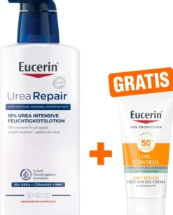 Eucerin UreaRepair Plus Lotion 10% 400 ml + gratis Eucerin Sun Gel-Creme Oil Control 20 ml