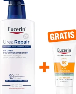 Eucerin UreaRepair Plus Lotion 5% 400 ml + gratis Eucerin Sun Gel-Creme Oil Control 20 ml