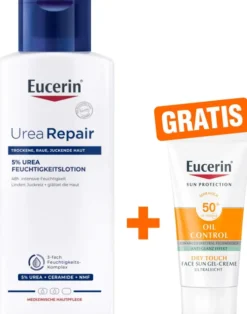 Eucerin UreaRepair Plus Lotion 5% 250 ml + gratis Eucerin Sun Gel-Creme Oil Control 20 ml