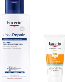 Eucerin UreaRepair Plus Lotion 5% 250 ml + gratis Eucerin Sun Gel-Creme Oil Control 20 ml