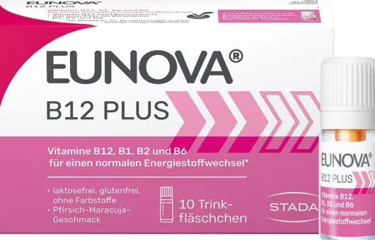 Eunova B12 Plus 10 x 8 ml Trinkfläschchen