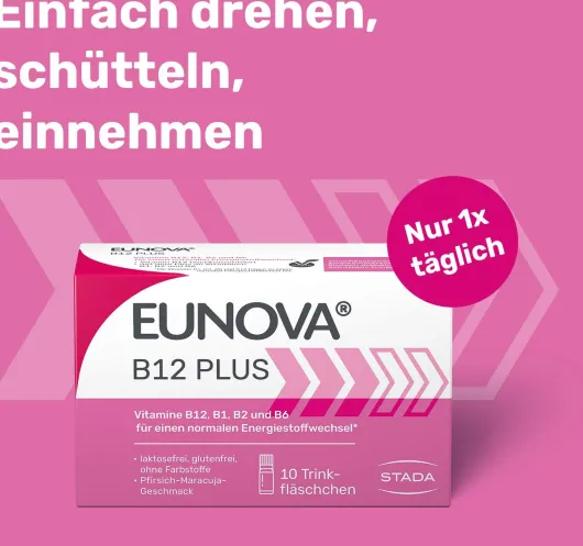 Eunova B12 Plus 10 x 8 ml Trinkfläschchen