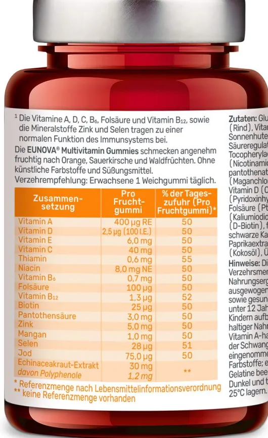 Eunova Immun 60 Weichbonbons