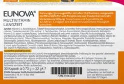 Eunova Langzeit Kapseln 60 Kapseln