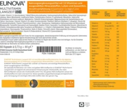 Eunova Langzeit 50+ Kapseln 60 Stück