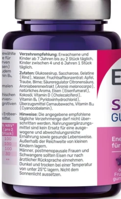 Eunova Schulhelden Gummies 60 Bonbons