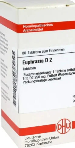 Euphrasia D 2 Dhu 80 Tabletten