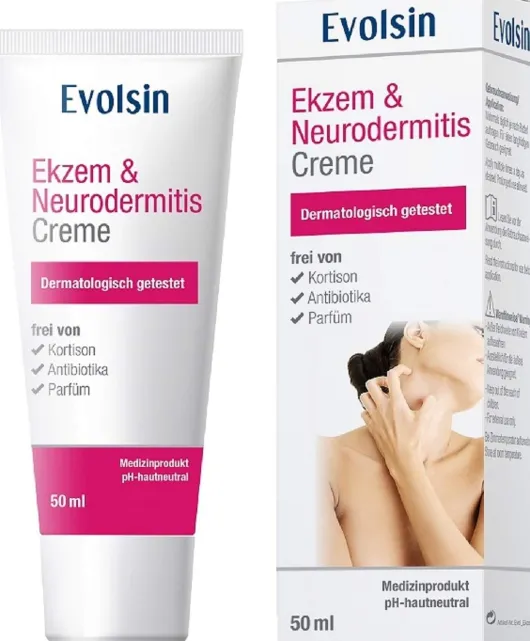 Evolsin Ekzem & Neurodermitis Creme 50 ml