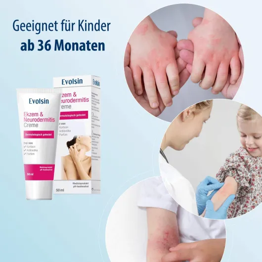 Evolsin Ekzem & Neurodermitis Creme 50 ml