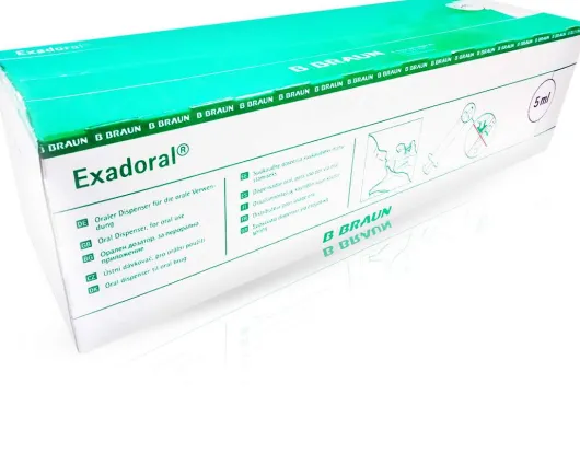 Exadoral B. Braun 100 Orale Spritzen 5 ml