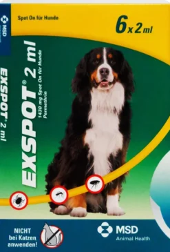 Exspot Lösung Für Hunde Ab 15 KG 6 X 2 ml