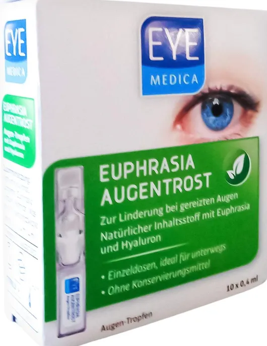 Eyemedica Euphrasia Augentrost Augentropfen 10 X 0,4 ml